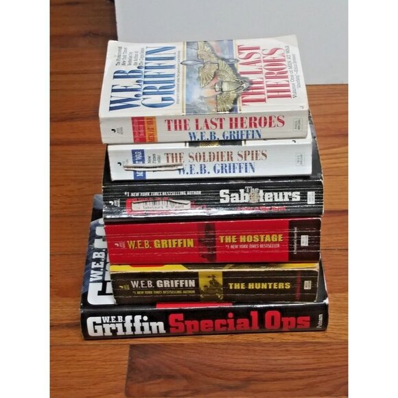 W E B Griffin Lot of 6 books Presidential Series(3) and Men at War series(3) - Picture 2 of 6